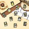 12Pcs Tarot Card Enamel Pins JEWB-CJZ0001-01G-5