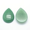 Natural Green Aventurine Cabochons X-G-P393-G08-2