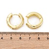 Clear Cubic Zirconia Star Hoop Earrings LS-EJEW-C022-06G-3