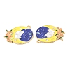 Alloy Enamel Pendants FIND-C037-13G-01-2