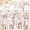 Car Shaped Wooden Baby Shower Closet Crates ODIS-UN0001-20-3