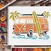 Large Plastic Reusable Drawing Painting Stencils Templates DIY-WH0202-231-6