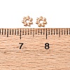 Light Gold Plated Alloy Flower Daisy Spacer Beads PALLOY-E385-04KCG-3