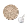Natural Baroque Keshi Pearl Pendants PALLOY-JF04917-2