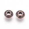 Tibetan Style Alloy Spacer Beads LS-RLF0725Y-NF-2