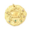 Real 18K Gold Plated PVD Vacuum Plating 304 Stainless Steel Pendants STAS-L278-003G-04-1