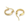 PVD Vacuum Plating 202 Stainless Steel Hoop Earrings EJEW-H003-46G-2