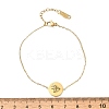 304 Stainless Steel Link Bracelets for Women BJEW-Z087-01G-5