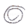 Natural Freshwater Shell Dyed Beads Strands X-SHEL-M018-13-04-2