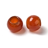 Natural Red Agate European Beads G-N342-03N-2