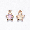 Alloy Enamel Charms X-ENAM-S121-029A-1