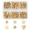 265Pcs 6 Styles CCB Plastic Beads CCB-YW0001-42-1