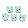 Alloy Enamel Pendants LS-ENAM-N054-75B-1