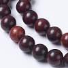 Imitation Burmese Wood Beads Strands WOOD-J001-03-8mm-1-3