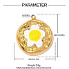 304 Stainless Steel Pendants STAS-OY012-76G-2