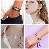 60Pcs 10 Styles Tibetan Style Alloy Flower Connector Charms FIND-YW0010-22-6