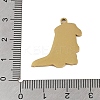 201 Stainless Steel Pendants STAS-C095-38G-3