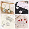 50Pcs Brass Hoop Earring Findings KK-BBC0015-46B-6