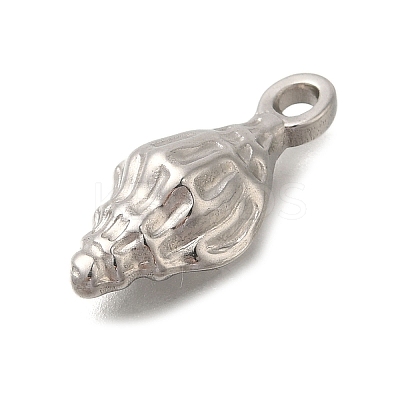 Anti-Tarnish 304 Stainless Steel Pendants STAS-M075-21P-1
