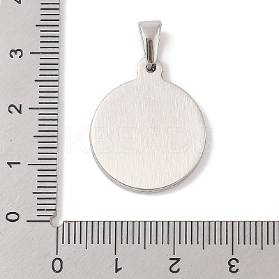304 Stainless Steel Pendants STAS-S001-01P-A-1