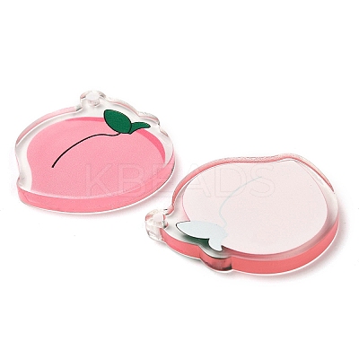 Opaque Printed Acrylic Pendants OACR-I020-06A-1