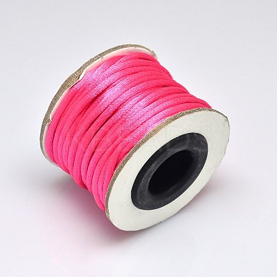 Nylon Satin Rattail Cords NWIR-O001-A-33-1