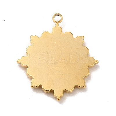 Ion Plating(IP) 304 Stainless Steel Pendants STAS-A066-21G-1