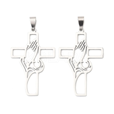 201 Stainless Steel Pendants STAS-K310-01A-P-1