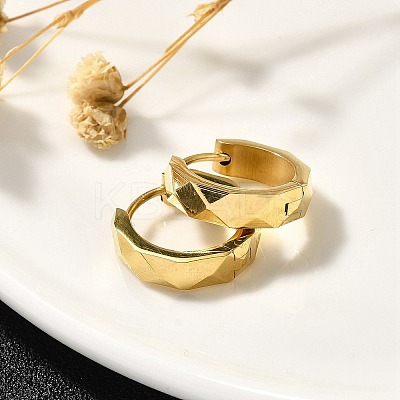 304 Stainless Steel Hoop Earrings for Women EJEW-C096-45G-1