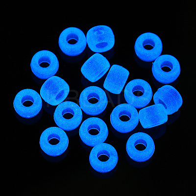 Transparent & Luminous Plastic Beads X-KY-T025-01-H01-1