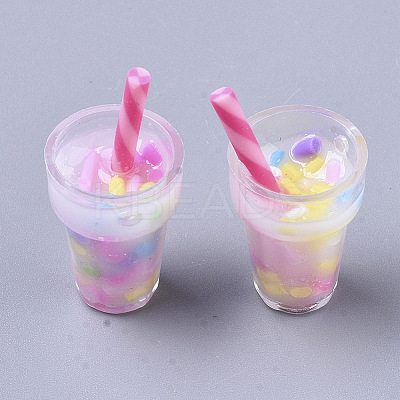 Epoxy Resin Pendants A-CRES-N025-09-1