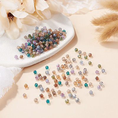 Picasso Baking Paint Glass Seed Beads SEED-TA0001-62N-1