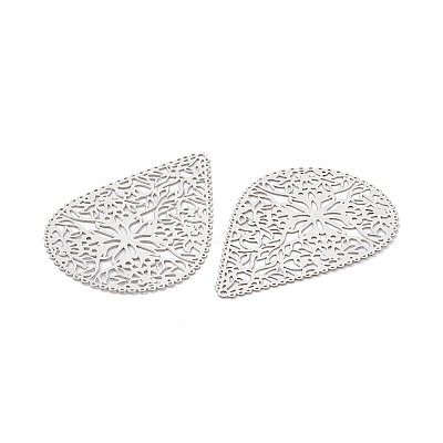 Non-Tarnish 201 Stainless Steel Pendants STAS-B038-09P-1
