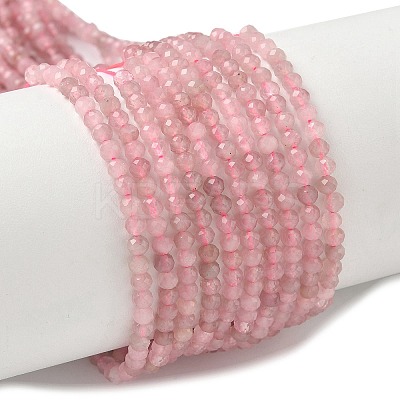 Natural Rose Quartz Beads Strands G-C201-B05-3mm-1