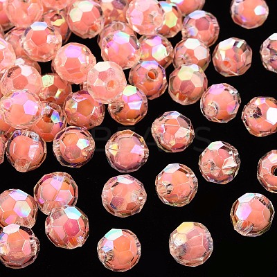 Transparent Acrylic Beads LS-TACR-S152-04B-SS2109-1