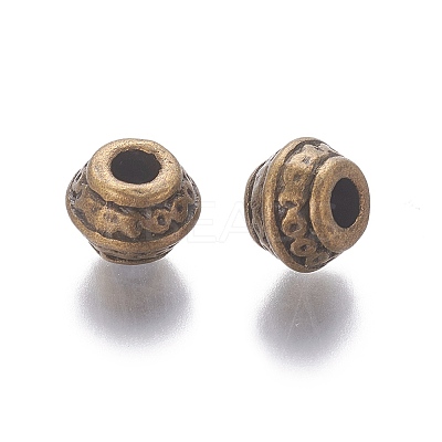 Tibetan Antique Bronze Metal Lead Free & Nickel Free & Cadmium Free MLF0586Y-NF-1