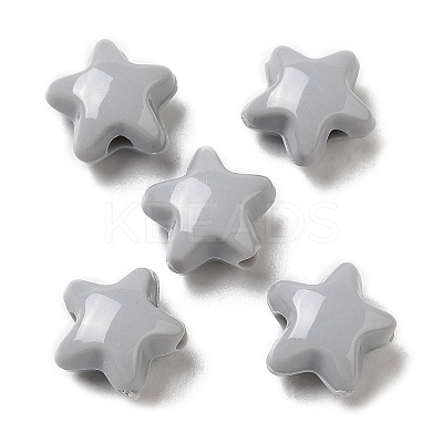 Opaque Acrylic Beads OACR-C016-30E-1