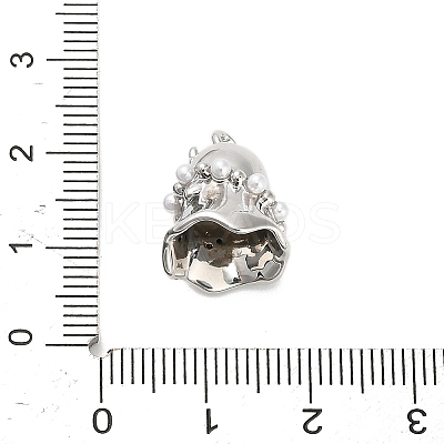 Halloween Brass Enamel Pendants KK-F915-05P-1