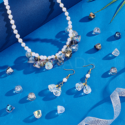 120Pcs 12 Styles Electroplate Glass Beads EGLA-PH0001-56-1