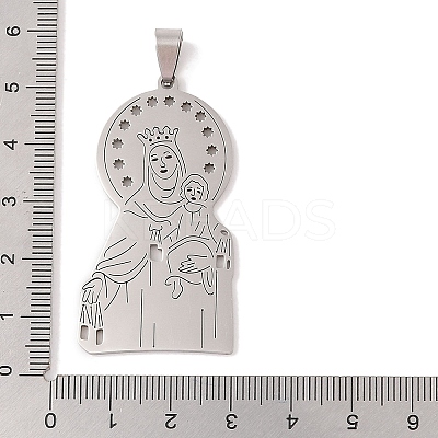 Non-Tarnish 201 Stainless Steel Pendants STAS-A094-01A-P-1