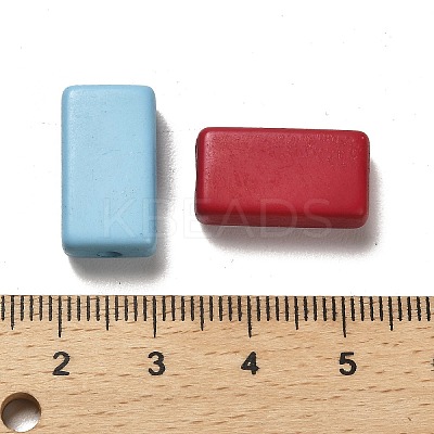 Opaque Acrylic Beads OACR-A030-03-1