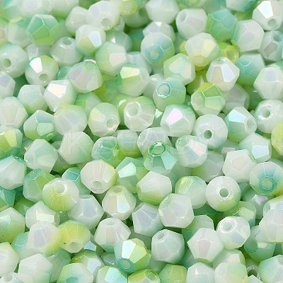 Two Tone Baking Paint Glass Seed Beads SEED-C004-03E-1