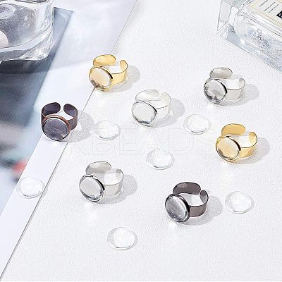 DIY Jewelry Finger Ring Making Kits DIY-FH0001-24-1