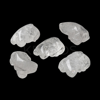 Natural Quartz Crystal Carved Healing Figurines G-B062-05F-1