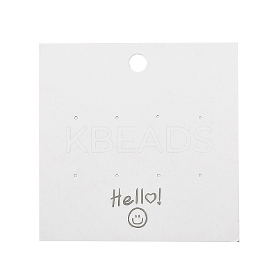 Paper Earring Display Cards CDIS-F007-06-1