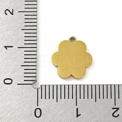 316 Surgical Stainless Steel Enamel Charms STAS-M073-33A-02G-1-1