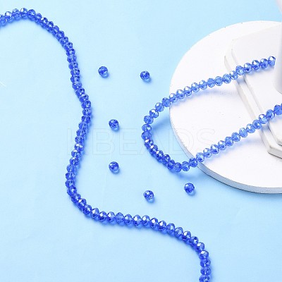Glass Beads Strands GR8MMY-24L-1