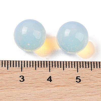 Opalite No Hole Sphere Beads G-K353-04B-19-1
