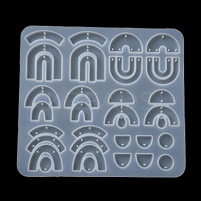 DIY Pendant Silicone Molds X-DIY-G091-03C-1
