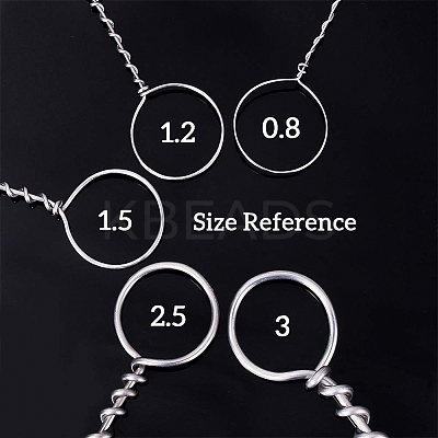 Round Aluminum Wire AW-BC0001-0.8mm-17-1